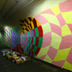 Illustration for article titled This Subway Tunnel Looks Like A Portal To A Psychedelic Fantasy World
